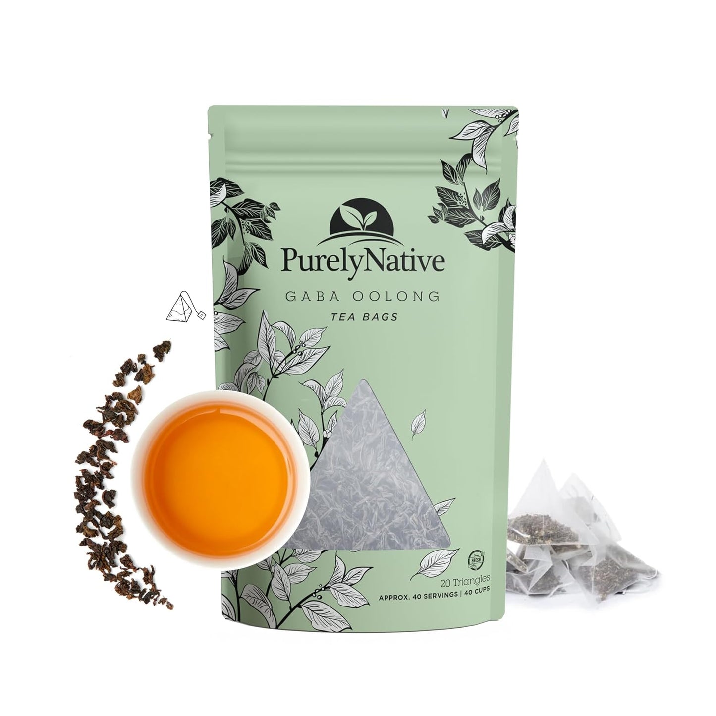 Taiwanese GABA Oolong Tea Bags