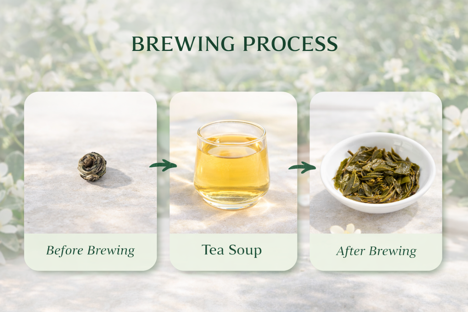 4x Jasmine Dragon Pearls