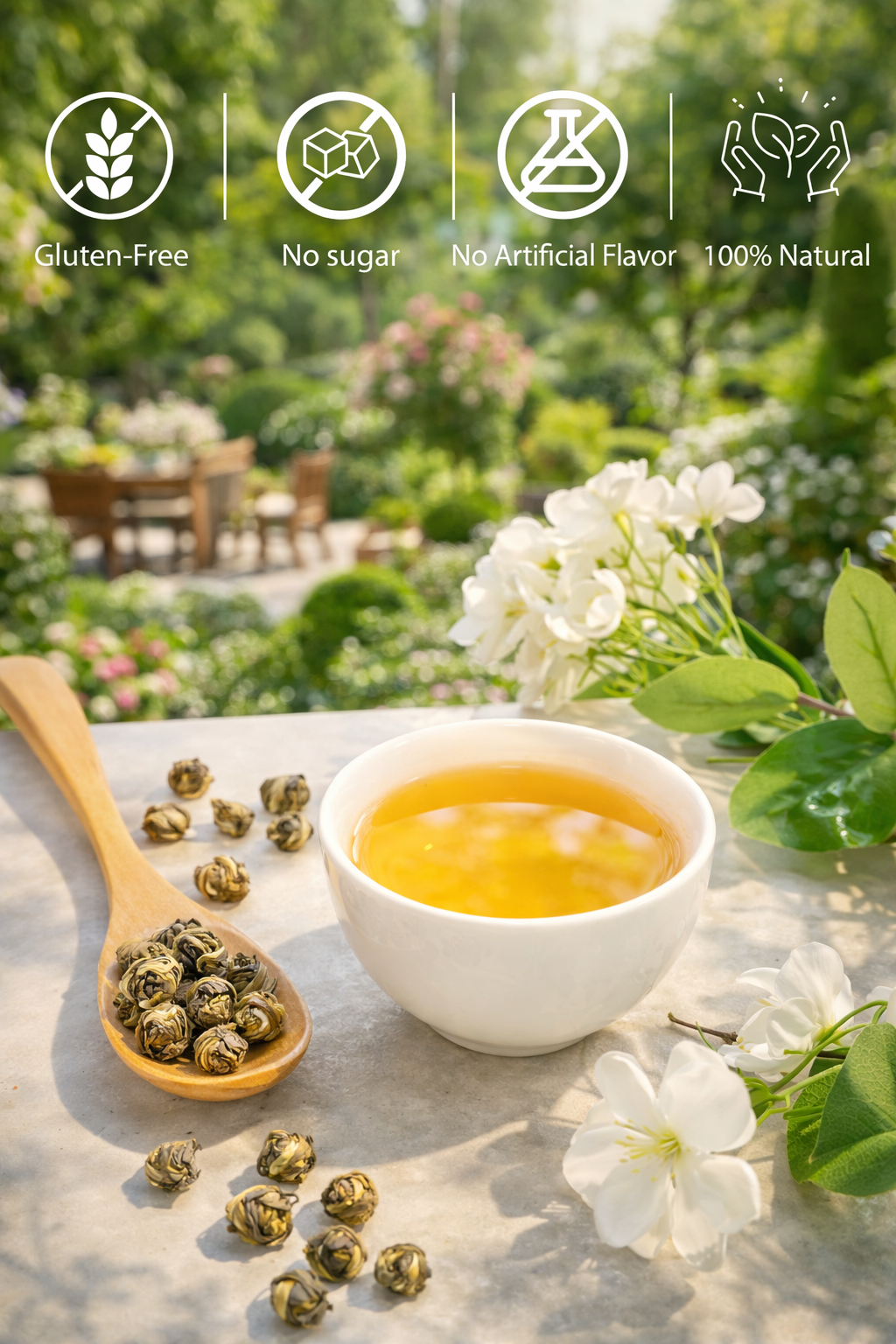 4x Jasmine Dragon Pearls – Purely Native