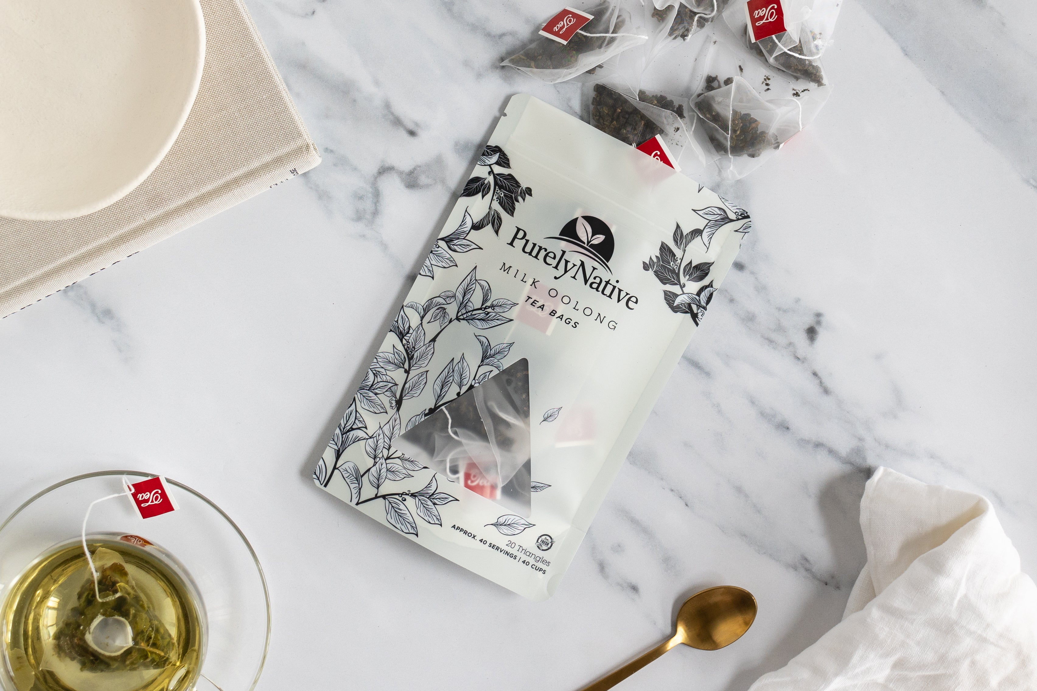 Taiwanese Milk Oolong Tea Bags