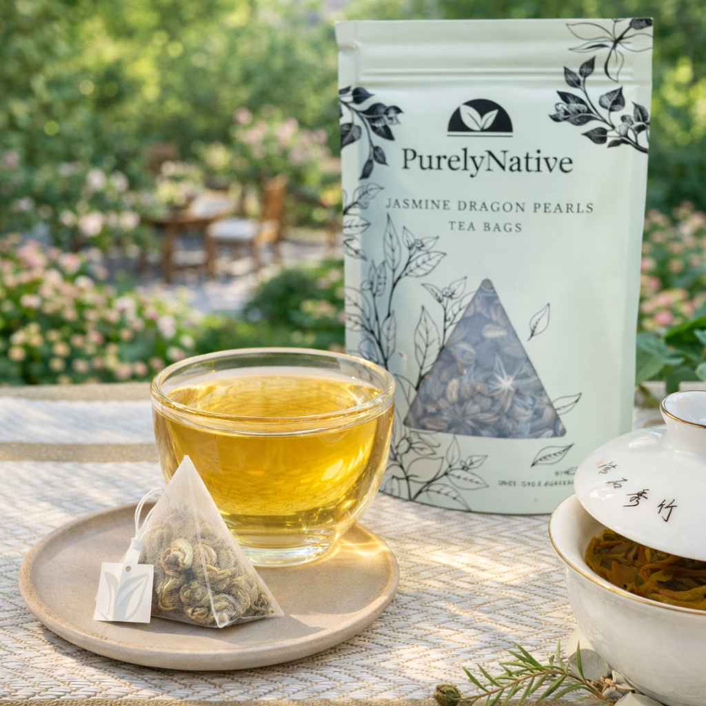 4x Jasmine Dragon Pearls – Purely Native