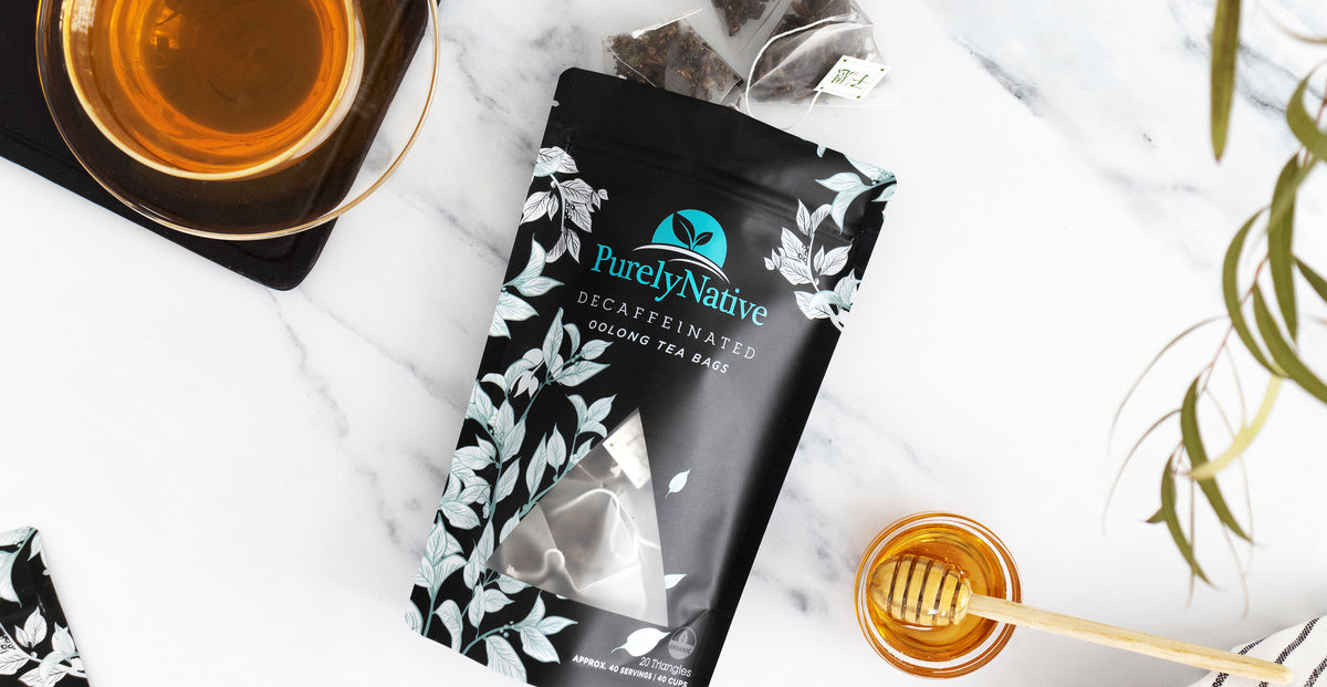 purely plants fertility tea Decaffeinated Oolong – Purely Native